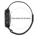 Neun-Perlen-Magnetverschluss-Uhrenarmband aus Edelstahl, für Samsung Galaxy Watch Ultra 47 mm / Ultra 2025