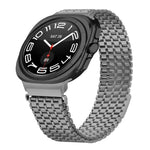 Neun-Perlen-Magnetverschluss-Uhrenarmband aus Edelstahl, für Samsung Galaxy Watch Ultra 47 mm / Ultra 2025