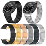 Neun-Perlen-Magnetverschluss-Uhrenarmband aus Edelstahl, für Samsung Galaxy Watch Ultra 47 mm / Ultra 2025