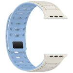 Mountain Armor Magnetisches Silikon-Uhrenarmband, für Apple Watch 46 mm / 49 mm / 45 mm / 44 mm, für Apple Watch 42 mm / 41 mm / 40 mm / 38 mm