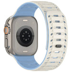 Mountain Armor Magnetisches Silikon-Uhrenarmband, für Apple Watch 46 mm / 49 mm / 45 mm / 44 mm, für Apple Watch 42 mm / 41 mm / 40 mm / 38 mm
