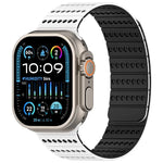 Magnetisches Armband in Wabenform, passend für Apple Watch 42 mm / 41 mm / 40 mm / 38 mm und 46 mm / 49 mm / 45 mm / 44 mm