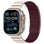 Magnetisches Armband in Wabenform, passend für Apple Watch 42 mm / 41 mm / 40 mm / 38 mm und 46 mm / 49 mm / 45 mm / 44 mm