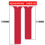 Magnetisches Armband in Wabenform, passend für Apple Watch 42 mm / 41 mm / 40 mm / 38 mm und 46 mm / 49 mm / 45 mm / 44 mm