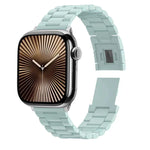 Candy Drei-Perlen-Armband mit Magnetverschluss aus Polycarbonat, passend für Apple Watch 46 mm / 49 mm / 45 mm / 44 mm und 42 mm / 41 mm / 40 mm / 38 mm