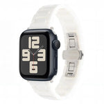 Keramikarmband mit Tankkornmuster, passend für Apple Watch 46 mm / 49 mm / 45 mm / 44 mm, für Apple Watch 42 mm / 41 mm / 40 mm / 38 mm