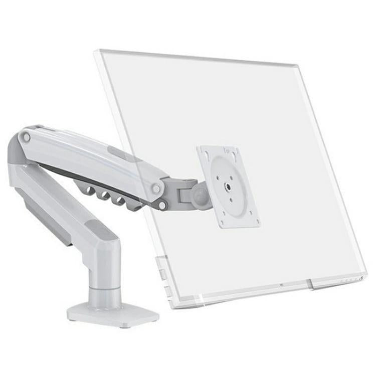 NORTH BAYOU F80 Weiß Verstellbare Höhe Mechanische Tischhalterung 17-30 Zoll Monitorständer, F80