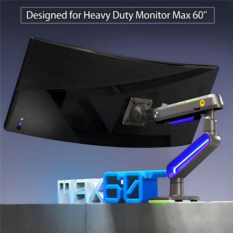 NORTH BAYOU G70 Höhenverstellbarer Desktop-Halterung Mechanische Feder Gaming Monitor Ständer, G70