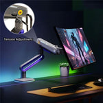 NORTH BAYOU G70 Höhenverstellbarer Desktop-Halterung Mechanische Feder Gaming Monitor Ständer, G70