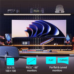 NORTH BAYOU G60 32-60 Zoll Flat Ultrawide Curved Hängender Arm Gaming Monitorständer, G60