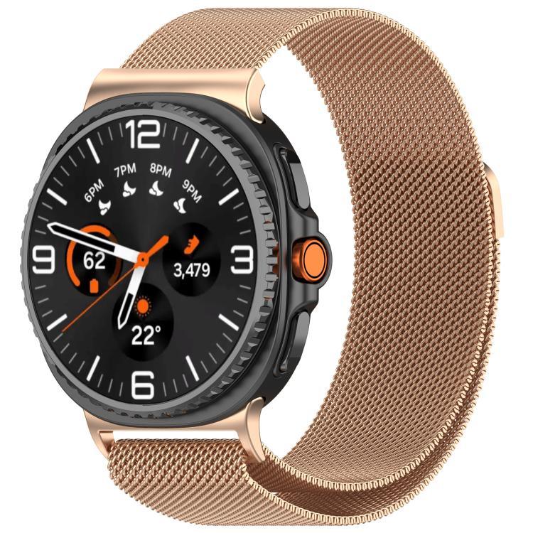 Milan Magnetic Stainless Steel Watch Band, For Samsung Galaxy Watch8 / Watch8 Classic