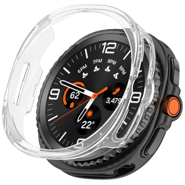 Halbseitige, hohle PC-Schutzhülle für Samsung Galaxy Watch8 Classic (46 mm), Samsung Galaxy Watch 8 (44 mm) und Samsung Galaxy Watch 8 (40 mm)