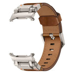 Explorer Edelstahl-Lederarmband für Samsung Galaxy Watch Ultra 47 mm / Ultra 2025