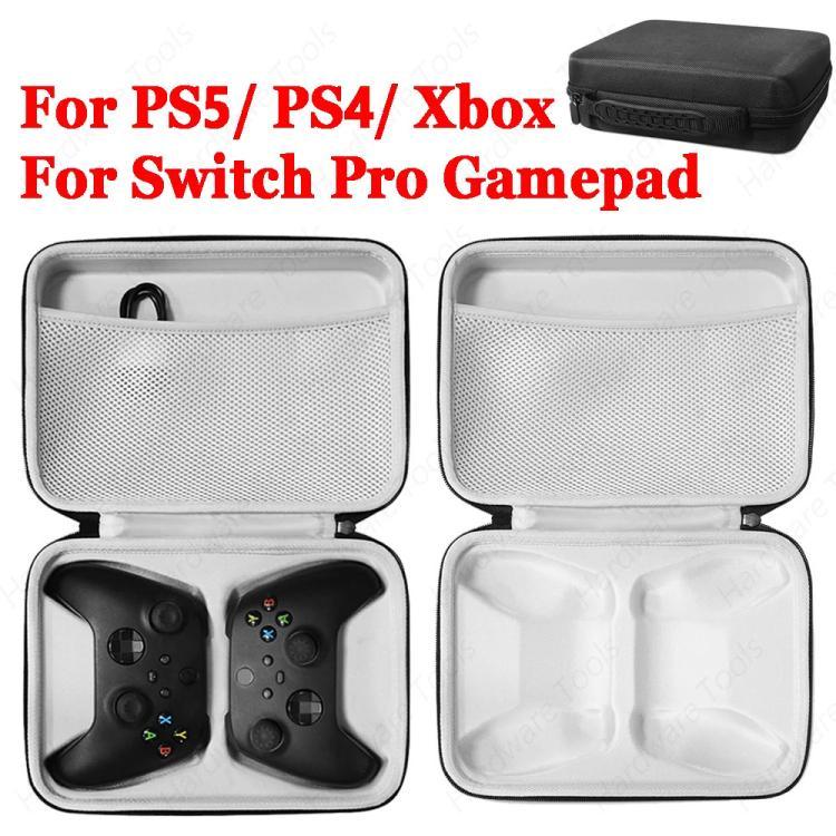 Tragbare, stoßfeste Hartschalen-Reisetasche für zwei Gamecontroller