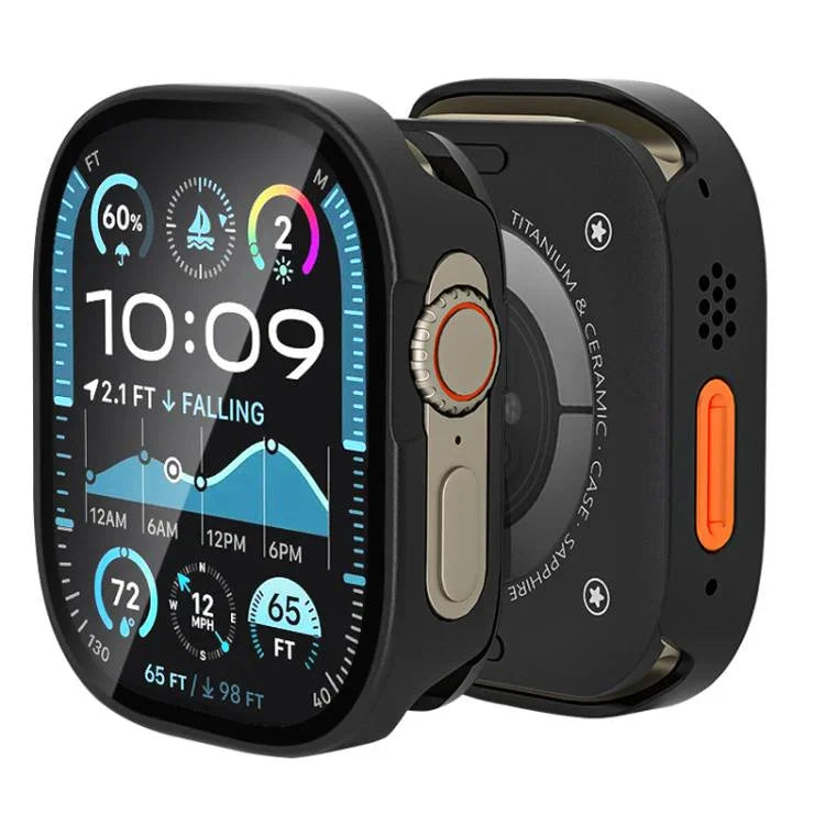 Gehäuse aus gehärtetem Aluminium mit integriertem Gehäuseboden, für Apple Watch Ultra 3 / 2 / 1 49 mm