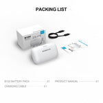 BOBOVR B100 für BOBOVR S3 Pro 10000mAh Ersatzakku VR-Kopfband-Zubehör, B100