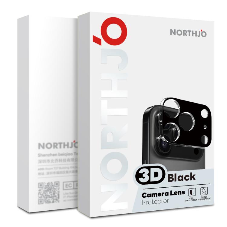NORTHJO Kameraobjektivschutz 3D HD Panzerglasfolie, Für iPhone 17 Pro Max, Für iPhone 17 Pro, Für iPhone 17, Für iPhone Air