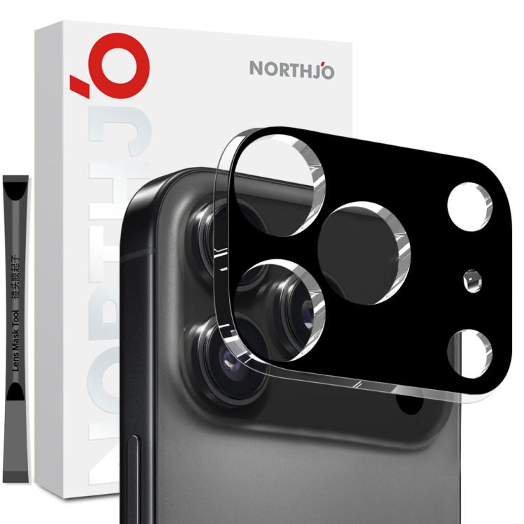NORTHJO Kameraobjektivschutz 3D HD Panzerglasfolie, Für iPhone 17 Pro Max, Für iPhone 17 Pro, Für iPhone 17, Für iPhone Air