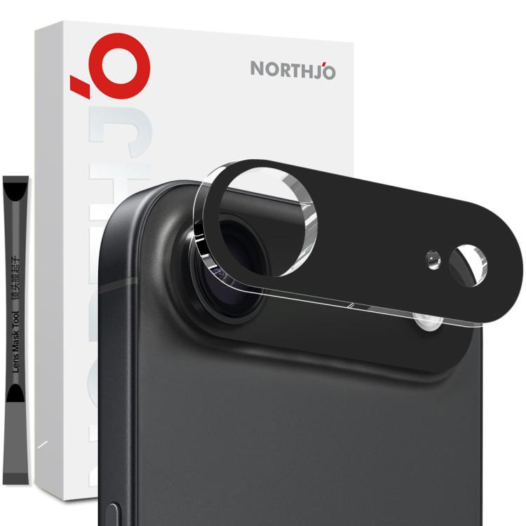NORTHJO Kameraobjektivschutz 3D HD Panzerglasfolie, Für iPhone 17 Pro Max, Für iPhone 17 Pro, Für iPhone 17, Für iPhone Air
