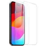 2 Stück NORTHJO A++ 0,3mm 2.5D Gehärtetes Glas Folie, Für iPhone 17 Pro Max, Für iPhone 17 Pro, Für iPhone 17, Für iPhone Air