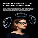 M01 Smart Glasses mit HD-Kamera, Bluetooth-Anrufunterstützung und intelligenter KI-Übersetzung