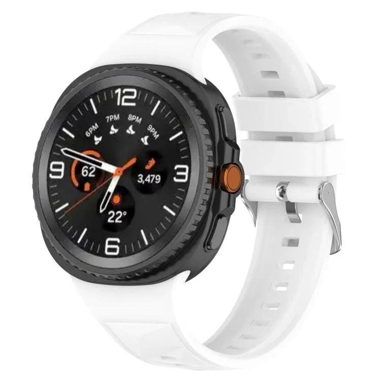 Silikonarmband mit Eiskristallstruktur, für Samsung Galaxy Watch8 / Watch8 Classic