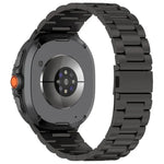 Schlankes Edelstahl-Uhrenarmband mit drei Perlen, für Samsung Galaxy Watch8 / Watch8 Classic