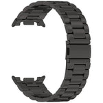 Schlankes Edelstahl-Uhrenarmband mit drei Perlen, für Samsung Galaxy Watch8 / Watch8 Classic