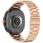 Schlankes Edelstahl-Uhrenarmband mit drei Perlen, für Samsung Galaxy Watch8 / Watch8 Classic