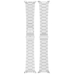 Schlankes Edelstahl-Uhrenarmband mit drei Perlen, für Samsung Galaxy Watch8 / Watch8 Classic