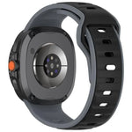 Zweifarbiges Silikonarmband mit umgekehrter Schnalle, für Samsung Galaxy Watch8 / Watch8 Classic