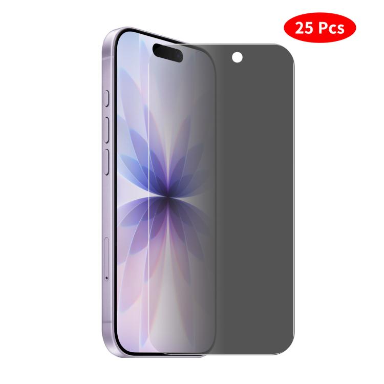 JUNSUNMAY 25 Stück Privacy Displayschutz Gehärtete Glasfolie, Für iPhone 17 Pro Max, Für iPhone 17 Pro, Für iPhone 17, Für iPhone Air, Für iPhone 16 Pro Max, Für iPhone 16 Pro, Für iPhone 16 Plus, Für iPhone 16, Für iPhone 15 Pro Max, Für iPhone 15 Pro...