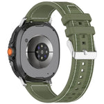 Hybrid-Nylon-Silikon-Uhrenarmband, für Samsung Galaxy Watch8 / Watch8 Classic