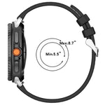 Hybrid-Nylon-Silikon-Uhrenarmband, für Samsung Galaxy Watch8 / Watch8 Classic