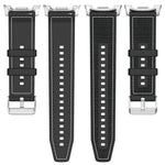 Hybrid-Nylon-Silikon-Uhrenarmband, für Samsung Galaxy Watch8 / Watch8 Classic