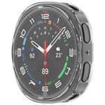 All Coverage Electroplated TPU Watch Protective Case, For Samsung Galaxy Watch 8 44mm, For Samsung Galaxy Watch 8 40mm
