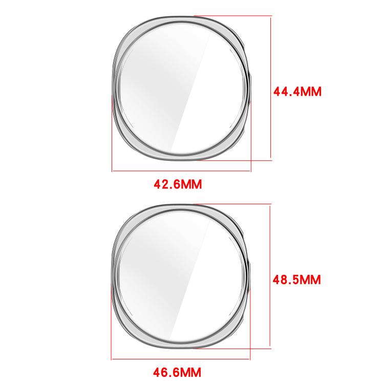 All Coverage Electroplated TPU Watch Protective Case, For Galaxy Watch9 / 8 44mm, For Galaxy Watch9 / 8 40mm