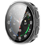 Integrierte Schutzhülle aus gehärtetem Kunststoff für Samsung Galaxy Watch8 Classic (46 mm), Samsung Galaxy Watch 8 (44 mm) und Samsung Galaxy Watch 8 (40 mm)