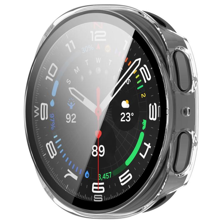 Integrierte Schutzhülle aus gehärtetem Kunststoff für Samsung Galaxy Watch8 Classic (46 mm), Samsung Galaxy Watch 8 (44 mm) und Samsung Galaxy Watch 8 (40 mm)