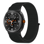 Nylon Hook and Loop Fastener Watch Band, For Samsung Galaxy Watch8 / Watch8 Classic
