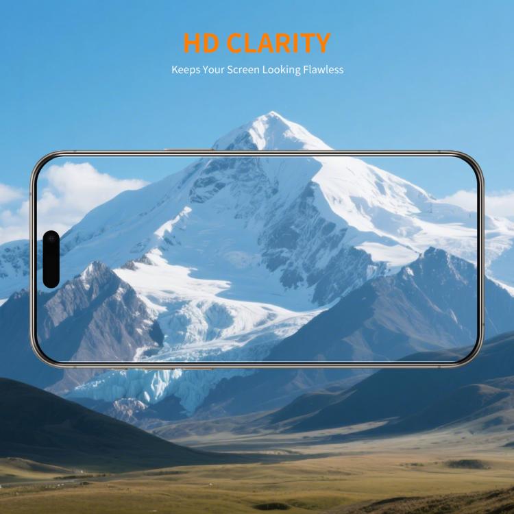 ENKAY Thickened Glue No White Edge 9H Big Arc Edge High Aluminum-silicon Tempered Glass Film, For iPhone 17 Pro Max, For iPhone 17 Pro, For iPhone 17, For iPhone Air