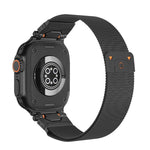 Magnetisches Milanaise-Armband aus Stahl, für Apple Watch 46 mm / 49 mm / 45 mm / 44 mm