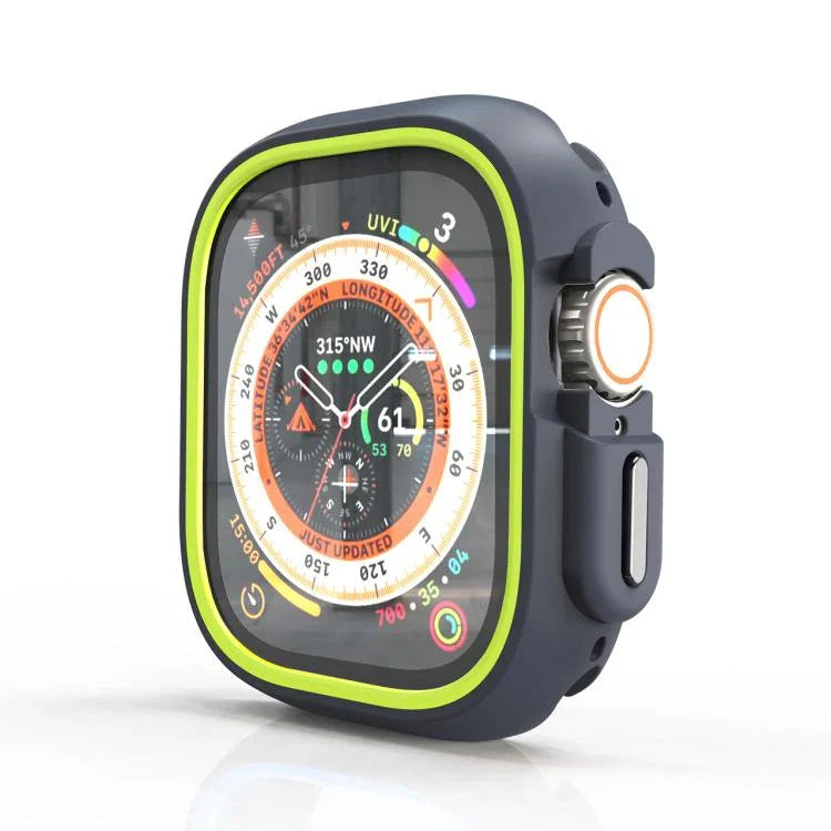 Two-Color Half Wrap PC Protective Case, For Apple Watch 44mm / 45mm, For Apple Watch Ultra 49mm