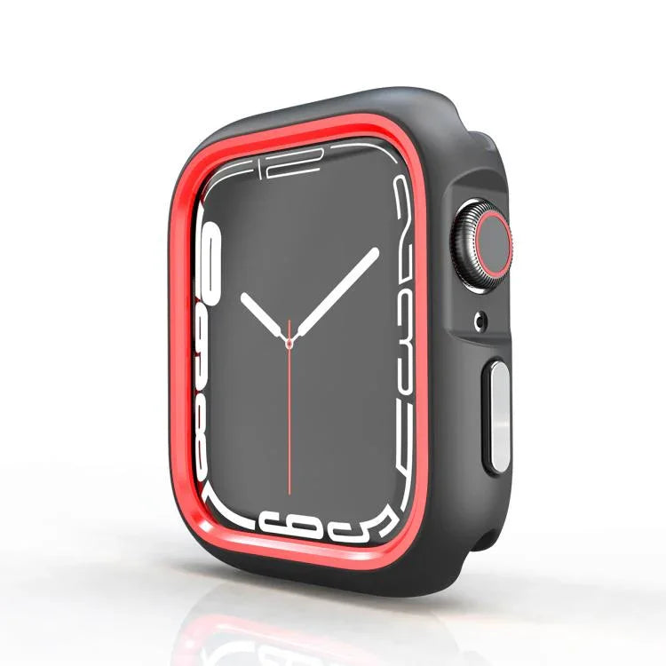 Zweifarbige, halbumfassende PC-Schutzhülle, für Apple Watch 44 mm / 45 mm, für Apple Watch Ultra 49 mm