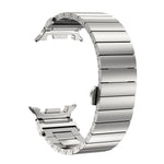 Armband aus Edelstahl mit Bambusgelenk, für Samsung Galaxy Watch8 / Watch8 Classic