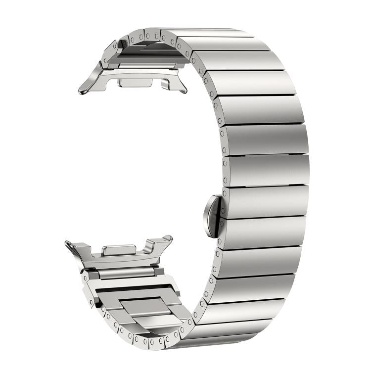 Armband aus Edelstahl mit Bambusgelenk, für Samsung Galaxy Watch8 / Watch8 Classic