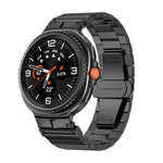 Armband aus Edelstahl mit Bambusgelenk, für Samsung Galaxy Watch8 / Watch8 Classic