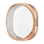 ENKAY Hat-Prince Schutzhülle aus galvanisiertem, weichem TPU mit Displayschutz, für Samsung Galaxy Watch8 44 mm und 40 mm