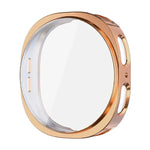 ENKAY Hat-Prince Schutzhülle aus galvanisiertem, weichem TPU mit Displayschutz, für Samsung Galaxy Watch8 44 mm und 40 mm
