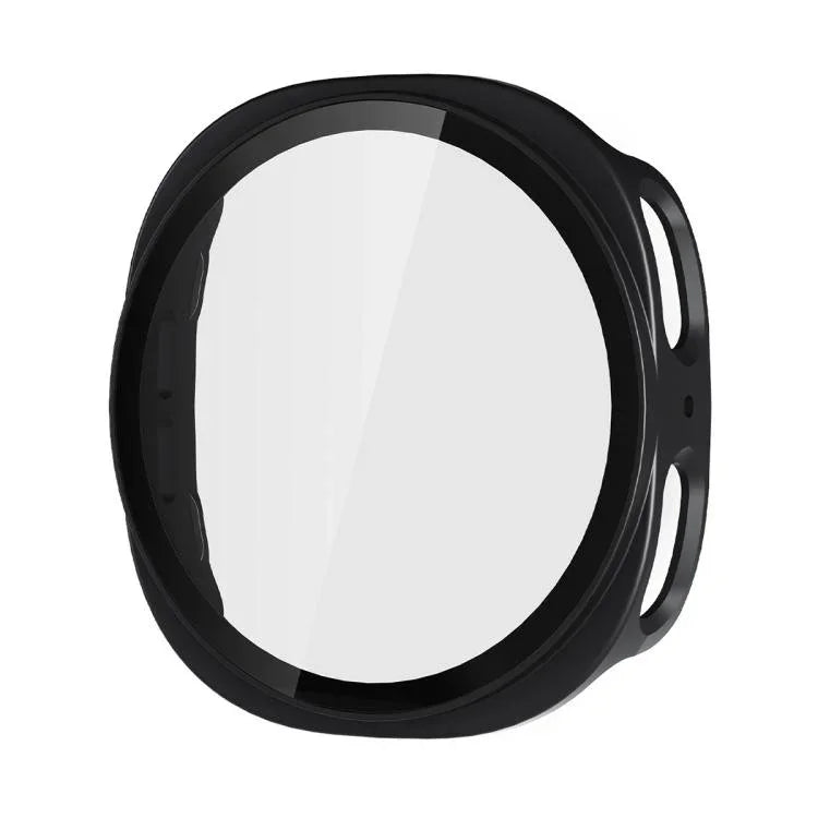 ENKAY Hat-Prince Schutzhülle aus gehärtetem Glas mit integriertem PC-Gehäuse, passend für Samsung Galaxy Watch8 44 mm und 40 mm